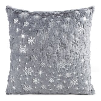 Vánoční polštář JOLLY šedá 45x45 cm MyBestHome