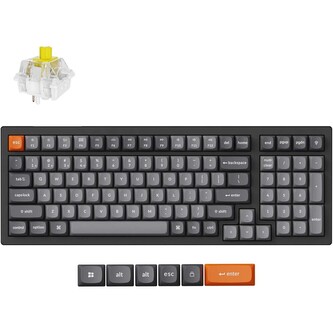 Keychron K4 Max herní klávesnice (US) černá