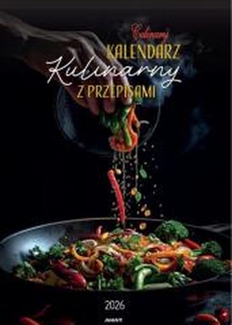 Kalendarz 2026 ścienny Kulinarny z przepisami
