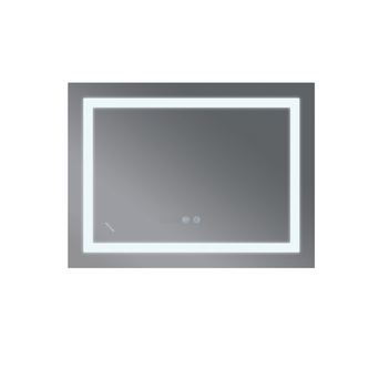 Koupelnové zrcadlo s LED osvětlením, protizamlžovací funkcí a regulací jasu, MR12-90×70-REVERSE Warm | MR12-90×70-REVERSE Warm