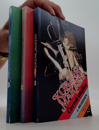 Korzár Marten 1-3 (Černá vlajka, Červené kříže, Zelená brána)