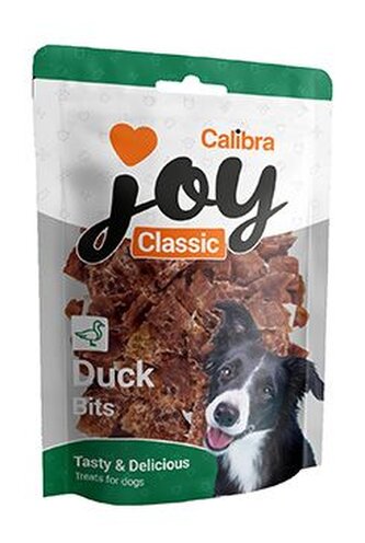 Calibra Joy Dog Classic Duck Bits 80g NEW Calibra Joy Dog Classic Duck Bits 80g NEW