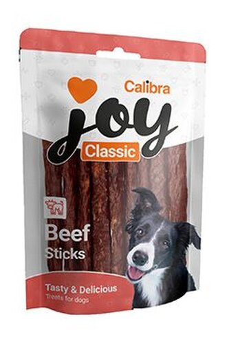 Calibra Joy Dog Classic Beef Sticks 80g NEW Calibra Joy Dog Classic Beef Sticks 80g NEW