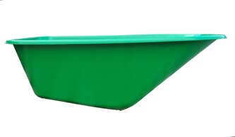 korba plastová LIVEX 100l sv. zelená - 2. jakost