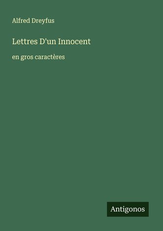 Lettres D'un Innocent