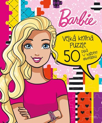 Barbie Velká kniha puzzle - nemá autora