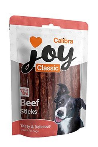 Calibra Joy Dog Classic Beef Sticks 500g NEW Calibra Joy Dog Classic Beef Sticks 500g NEW
