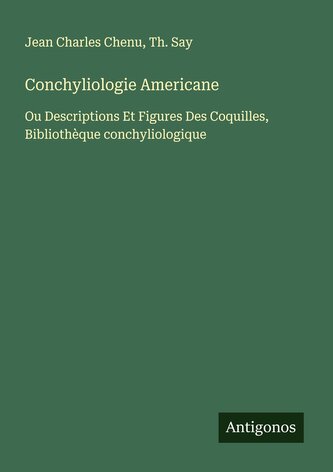 Conchyliologie Americane