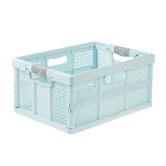 KEEEPER Skládací box s měkkými úchyty Lea 32l Aquamarine