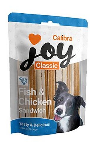 Calibra Joy Dog Classic Fish&Chicken Sandwich 500g NEW Calibra Joy Dog Classic Fish&Chicken Sandwich 500g NEW