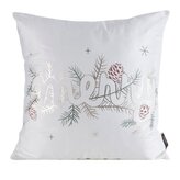 Vánoční polštář MERRY bílá 45x45 cm MyBestHome