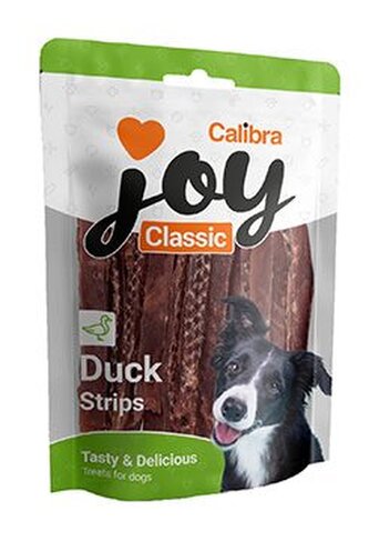 Calibra Joy Dog Classic Duck Strips 500g NEW