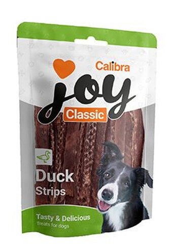 Calibra Joy Dog Classic Duck Strips 80g NEW Calibra Joy Dog Classic Duck Strips 80g NEW