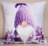 Vánoční polštář s 3D aplikací GNOMINO II. 40x40 cm Mybesthome