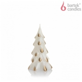 Svíčka STROMEK ROYAL vánoční d8x15cm