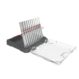 Real Avid - Zestaw wybijaków Accu-Punch - 11 elementów - Stalowe - AVAPK-S