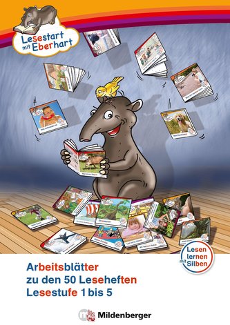 Lesestart mit Eberhart - Arbeitsblätter zu den 50 Leseheften
