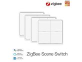 Smart vypínač osvětlení MOES 4 Gang ZigBee Tuya