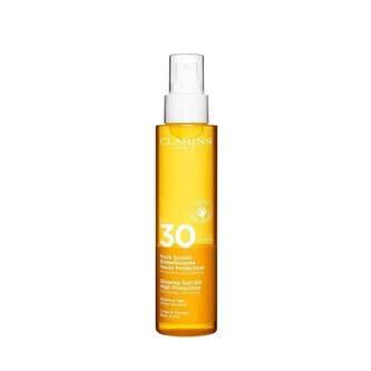 Opalovací olej na tělo a vlasy SPF 30 (Glowing Sun Oil) Clarins - 150 ml Opalovací olej na tělo a vlasy SPF 30 (Glowing Sun Oil) Clarins - 150 ml