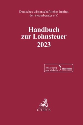 Handbuch zur Lohnsteuer 2023. LSt 2023