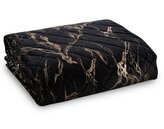 Přehoz na sedačku - pohovku MARIA černá 170x210 cm Mybesthome