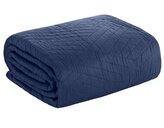 Přehoz na sedačku - pohovku JAKOB modrá 170x210 cm Mybesthome