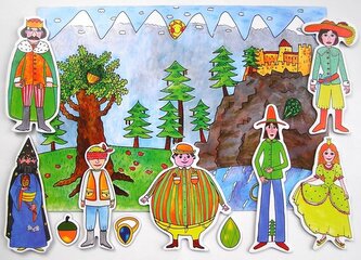 MARIONETINO Dlouhý, Široký a Bystrozraký pohádka k divadlu