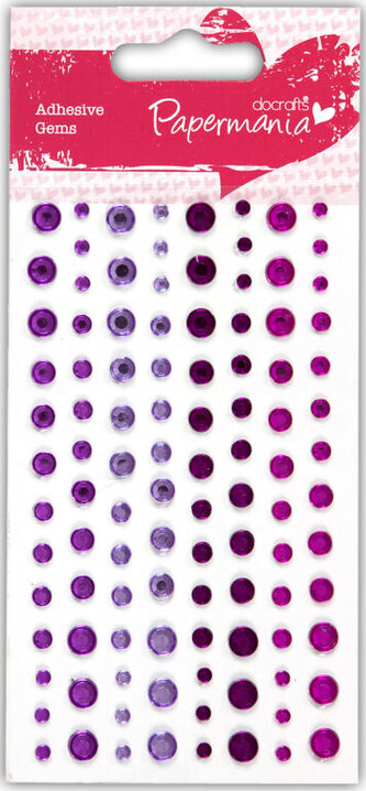 kamínky samolepící PMA 351417 104ks Heather