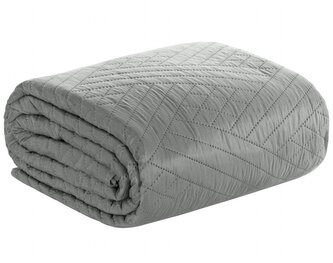 Přehoz na sedačku - pohovku JAKOB šedá 170x210 cm Mybesthome