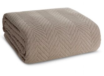 Přehoz na sedačku - pohovku EWITA béžová 170x210 cm Mybesthome