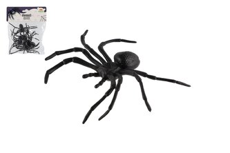 Pavouk černý 5ks plast 10x5cm v sáčku