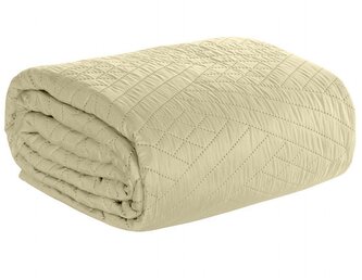 Přehoz na sedačku - pohovku JAKOB krémová 170x210 cm Mybesthome