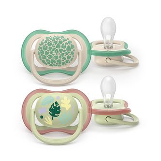 Philips AVENT Šidítko Ultra air obrázek neutral 6-18m, 2ks Philips AVENT Šidítko Ultra air obrázek neutral 6-18m, 2ks