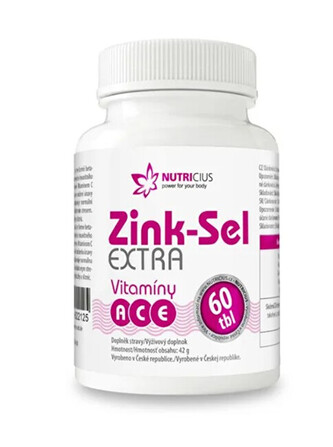 Nutricius Zink-Sel extra 60 tablet Nutricius Zink-Sel extra 60 tablet
