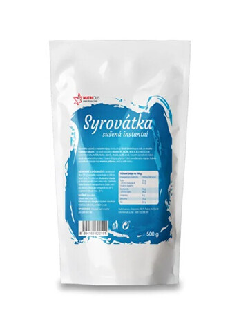 Nutricius Syrovátka sušená instantní nápoj 500 g Nutricius Syrovátka sušená instantní nápoj 500 g