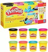 HASBRO PLAY-DOH Barevná modelína kreativní set 8 kelímků 680g