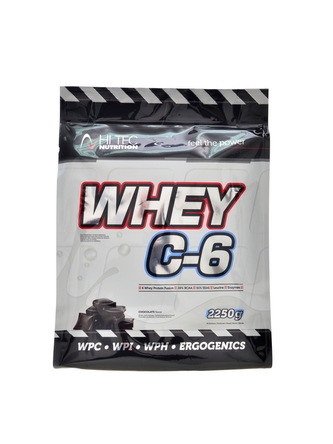 HiTec Nutrition - Whey C6 CFM 100% whey 2250 g - jahoda