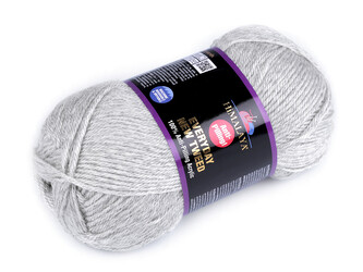 Příze pletací Everyday New Tweed 100 g - 1 ks - 7 (75113) šedá nejsvětlější