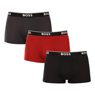 3PACK pánské boxerky BOSS vícebarevné (50531684 966) M