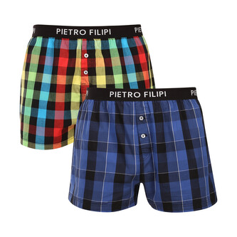2PACK pánské trenky Pietro Filipi vícebarevné (2PGV5) 5XL