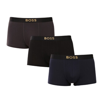 3PACK pánské boxerky BOSS vícebarevné (50546764 990) M