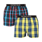 2PACK pánské trenky Pietro Filipi vícebarevné (2PGV1) XXL