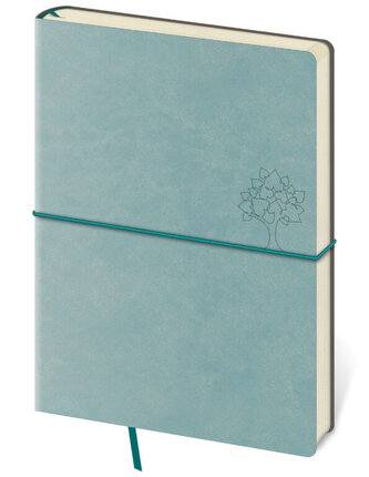 Linkovaný zápisník Flexio L Olive