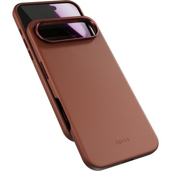 Epico Leather Pro Mag+ kryt pro iPhone 17 Air Qi2 & Magsafe kompatibilní hnědý Epico Leather Pro Mag+ kryt pro iPhone 17 Air Qi2 & Magsafe kompatibilní hnědý