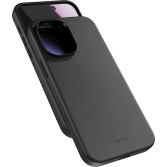 Epico Leather Pro Mag+ kryt pro iPhone 17 Qi2 & Magsafe kompatibilní černý Epico Leather Pro Mag+ kryt pro iPhone 17 Qi2 & Magsafe kompatibilní černý