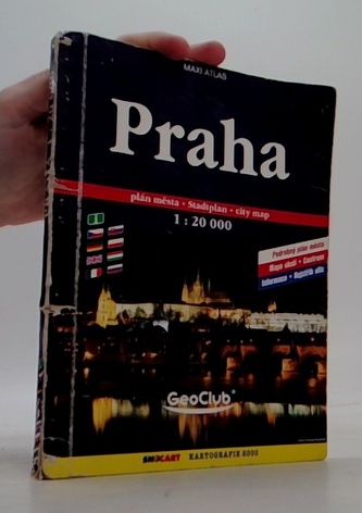 Praha - plán města