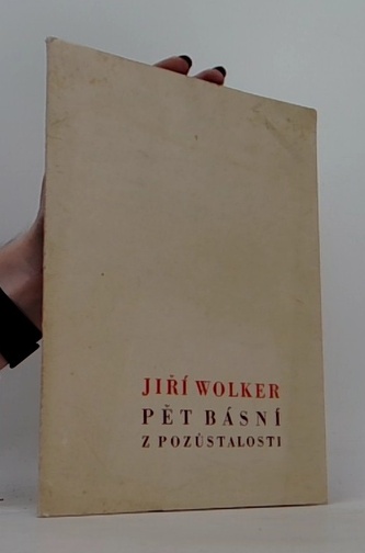 Pět básní z pozůstalosti