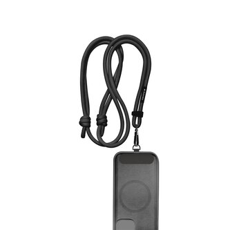 Black Rock Universal Lanyard, šňůrka na mobil, s karabinkou, 30-60 cm, černá