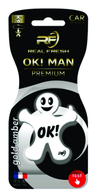 Real Fresh OK! Man Premium - Gold Amber