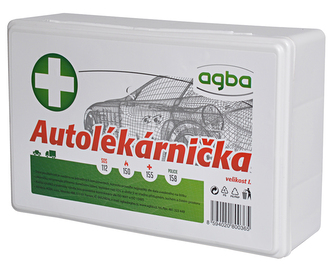 Autolékárnička ČR, plastová krabička